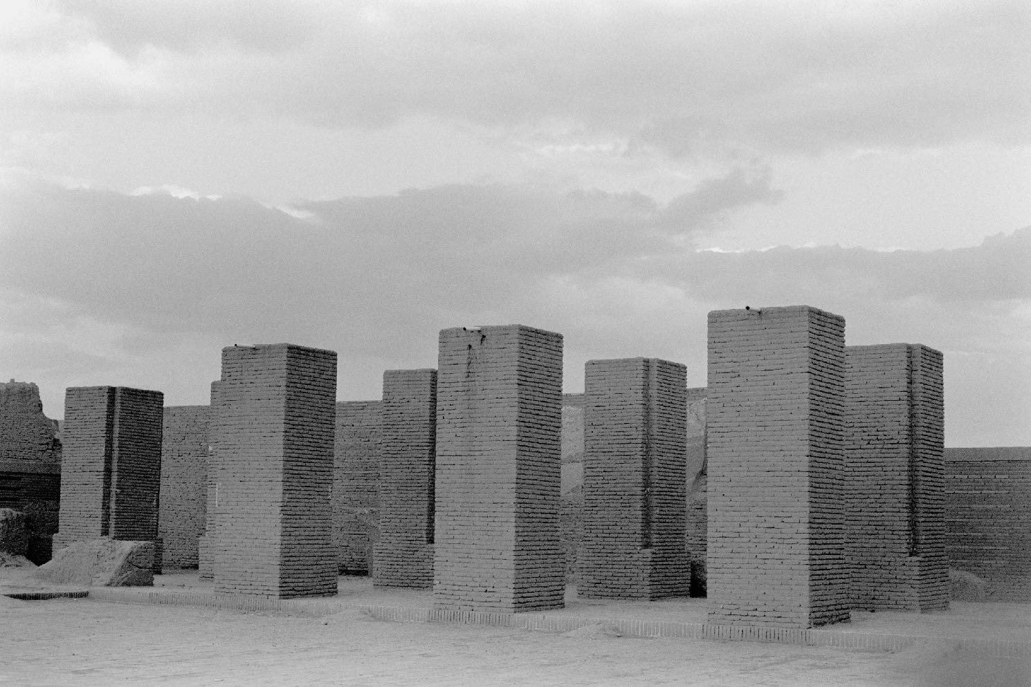 The Change, Rebuilt parts of the Arg-e-bam, Iran, 2022