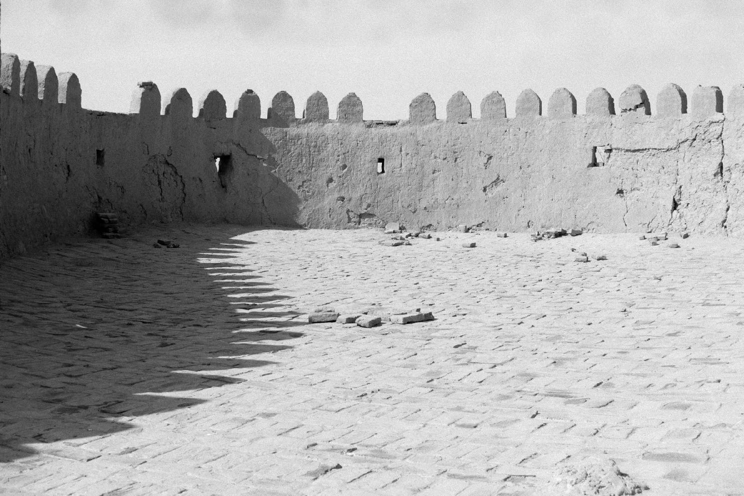Stillness, Khiva City wall, Uzbekistan, 2024